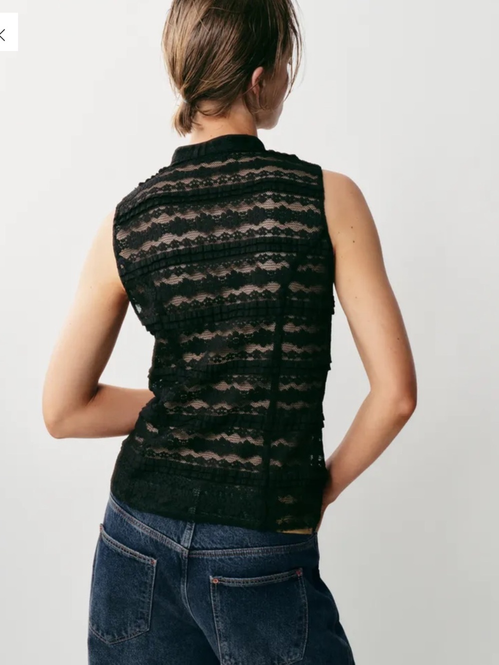 NEW LACE FROG FASTENING
TOP SIZE XS 
🚨NO DISCOUNT - Picture 12 of 16